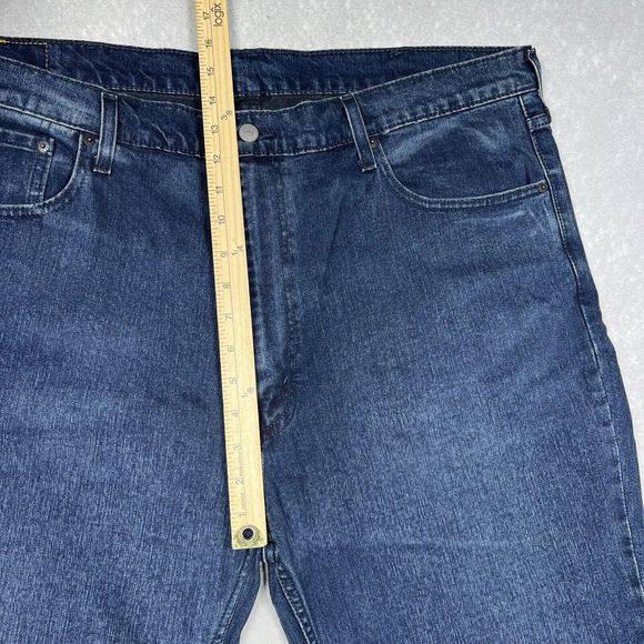 Levis Jeans Mens Size 44 Dark Blue 559 Relaxed Straight Fit Denim Pocket - Picture 4 of 12